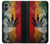 S3890 レゲエ ラスタ フラッグ スモーク Reggae Rasta Flag Smoke Samsung Galaxy A05 バックケース、フリップケース・カバー