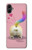 S3923 猫のお尻の虹のしっぽ Cat Bottom Rainbow Tail Samsung Galaxy A05 バックケース、フリップケース・カバー