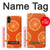 S3946 オレンジのシームレスなパターン Seamless Orange Pattern Samsung Galaxy A05 バックケース、フリップケース・カバー