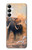 S1292 ダスティエレファントエッグレット Dusty Elephant Egrets Samsung Galaxy A05s バックケース、フリップケース・カバー