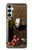 S1316 ブドウのボトルと赤ワインのグラス Grapes Bottle and Glass of Red Wine Samsung Galaxy A05s バックケース、フリップケース・カバー