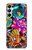 S1630 魚日本タトゥー Fish Japanese Oriental Tattoo Samsung Galaxy A05s バックケース、フリップケース・カバー