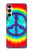 S1870 絞り染め 平和 Tie Dye Peace Samsung Galaxy A05s バックケース、フリップケース・カバー