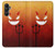 S2454 可愛い赤い小悪魔漫画 Red Cute Little Devil Cartoon Samsung Galaxy A05s バックケース、フリップケース・カバー