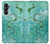 S2653 ドラゴングリーンターコイズストーングラフィックプリント Chinese Dragon Green Turquoise Stone Graphic Printed Samsung Galaxy A05s バックケース、フリップケース・カバー