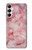 S2843 ピンクマーブル Pink Marble Texture Samsung Galaxy A05s バックケース、フリップケース・カバー