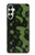 S2877 グリーンスネークスキン グラフィックプリント Green Snake Skin Graphic Printed Samsung Galaxy A05s バックケース、フリップケース・カバー