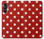 S2951 赤の水玉 Red Polka Dots Samsung Galaxy A05s バックケース、フリップケース・カバー