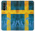 S2990 スウェーデンサッカー Sweden Football Soccer Flag Samsung Galaxy A05s バックケース、フリップケース・カバー