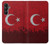 S2991 七面鳥サッカー Turkey Football Soccer Flag Samsung Galaxy A05s バックケース、フリップケース・カバー