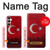 S2991 七面鳥サッカー Turkey Football Soccer Flag Samsung Galaxy A05s バックケース、フリップケース・カバー
