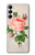 S3079 ピンクローズ Vintage Pink Rose Samsung Galaxy A05s バックケース、フリップケース・カバー