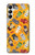 S3275 かわいいハロウィーンの漫画のパターン Cute Halloween Cartoon Pattern Samsung Galaxy A05s バックケース、フリップケース・カバー