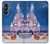 S3282 サンタ・クリスマス城 Santa Xmas Castle Samsung Galaxy A05s バックケース、フリップケース・カバー