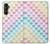 S3499 カラフルなハート柄 Colorful Heart Pattern Samsung Galaxy A05s バックケース、フリップケース・カバー
