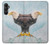 S3843 白頭ワシと氷 Bald Eagle On Ice Samsung Galaxy A05s バックケース、フリップケース・カバー