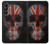 S3848 イギリスの旗の頭蓋骨 United Kingdom Flag Skull Samsung Galaxy A05s バックケース、フリップケース・カバー