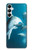 S3878 イルカ Dolphin Samsung Galaxy A05s バックケース、フリップケース・カバー