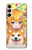 S3918 赤ちゃんコーギー犬コーギー女の子キャンディー Baby Corgi Dog Corgi Girl Candy Samsung Galaxy A05s バックケース、フリップケース・カバー