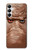 S3940 レザーマッドフェイスグラフィックペイント Leather Mad Face Graphic Paint Samsung Galaxy A05s バックケース、フリップケース・カバー