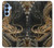 S0426 ゴールドドラゴン Gold Dragon Samsung Galaxy A15 5G バックケース、フリップケース・カバー
