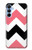 S1849 ピンクブラックシェブロンジグザグ Pink Black Chevron Zigzag Samsung Galaxy A15 5G バックケース、フリップケース・カバー