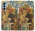 S2740 アルフォンス・ミュシャ Alphonse Mucha Bieres De La Muse Samsung Galaxy A15 5G バックケース、フリップケース・カバー