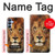 S2870 ライオン Lion King of Beasts Samsung Galaxy A15 5G バックケース、フリップケース・カバー