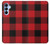 S2931 レッドバッファローチェック柄 Red Buffalo Check Pattern Samsung Galaxy A15 5G バックケース、フリップケース・カバー