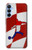 S2993 クロアチアサッカー Croatia Football Soccer Flag Samsung Galaxy A15 5G バックケース、フリップケース・カバー