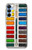 S3243 水彩絵の具セット Watercolor Paint Set Samsung Galaxy A15 5G バックケース、フリップケース・カバー