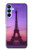 S3447 エッフェルパリの夕日 Eiffel Paris Sunset Samsung Galaxy A15 5G バックケース、フリップケース・カバー