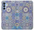 S3537 モロッコのモザイクパターン Moroccan Mosaic Pattern Samsung Galaxy A15 5G バックケース、フリップケース・カバー