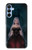 S3847 リリス 花嫁 ゴシック女 スカル死神 Lilith Devil Bride Gothic Girl Skull Grim Reaper Samsung Galaxy A15 5G バックケース、フリップケース・カバー