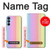 S3849 カラフルな縦の色 Colorful Vertical Colors Samsung Galaxy A15 5G バックケース、フリップケース・カバー
