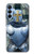 S3864 中世テンプル騎士団重鎧騎士 Medieval Templar Heavy Armor Knight Samsung Galaxy A15 5G バックケース、フリップケース・カバー