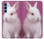 S3870 かわいい赤ちゃんバニー Cute Baby Bunny Samsung Galaxy A15 5G バックケース、フリップケース・カバー
