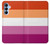 S3887 レズビアンプライドフラッグ Lesbian Pride Flag Samsung Galaxy A15 5G バックケース、フリップケース・カバー