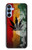 S3890 レゲエ ラスタ フラッグ スモーク Reggae Rasta Flag Smoke Samsung Galaxy A15 5G バックケース、フリップケース・カバー