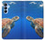 S3898 ウミガメ Sea Turtle Samsung Galaxy A15 5G バックケース、フリップケース・カバー