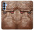 S3940 レザーマッドフェイスグラフィックペイント Leather Mad Face Graphic Paint Samsung Galaxy A15 5G バックケース、フリップケース・カバー