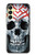 S0223 吸血鬼 スカル タトゥー Vampire Skull Tattoo Samsung Galaxy A25 5G バックケース、フリップケース・カバー