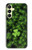 S0358 クローバーリーフ Clover Lucky Leaf Samsung Galaxy A25 5G バックケース、フリップケース・カバー