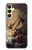 S1091 嵐の中のキリスト レンブラント Rembrandt Christ in The Storm Samsung Galaxy A25 5G バックケース、フリップケース・カバー