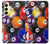 S2238 ビリヤードプールボール Billiard Pool Ball Samsung Galaxy A25 5G バックケース、フリップケース・カバー