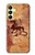 S2485 ドラゴンメタルグラフィックプリント Dragon Metal Texture Graphic Printed Samsung Galaxy A25 5G バックケース、フリップケース・カバー