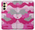 S2525 ンク迷彩 Pink Camo Camouflage Samsung Galaxy A25 5G バックケース、フリップケース・カバー