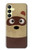 S2825 かわいいアライグマ Cute Cartoon Raccoon Samsung Galaxy A25 5G バックケース、フリップケース・カバー
