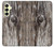 S2844 古い木材樹皮 グラフィック Old Wood Bark Printed Samsung Galaxy A25 5G バックケース、フリップケース・カバー