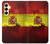 S2984 スペインサッカー Spain Football Soccer Flag Samsung Galaxy A25 5G バックケース、フリップケース・カバー